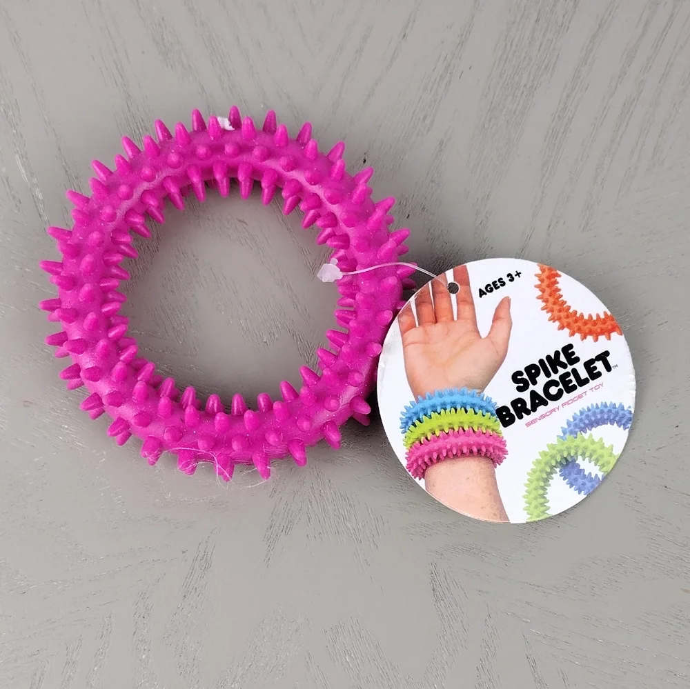 Pink Spike Bracelet